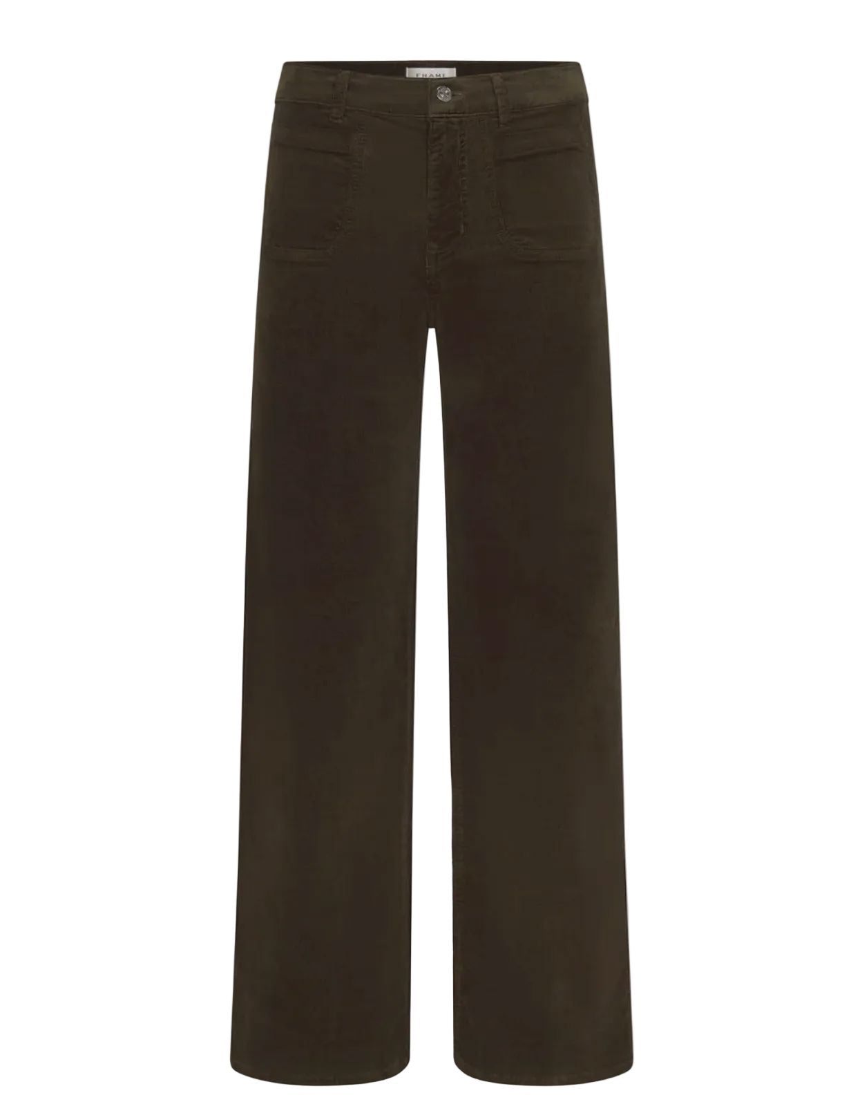 Le Slim Palazzo Pocket Corduroy-Bottoms-Uniquities