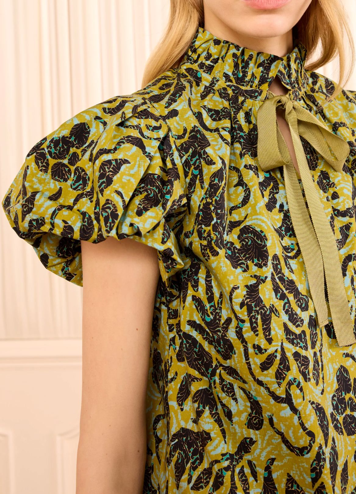 Estela Short Sleeve Cotton Top Tops/Blouses Ulla Johnson 
