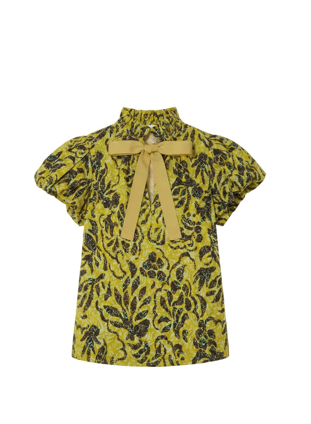 Estela Short Sleeve Cotton Top Tops/Blouses Ulla Johnson 