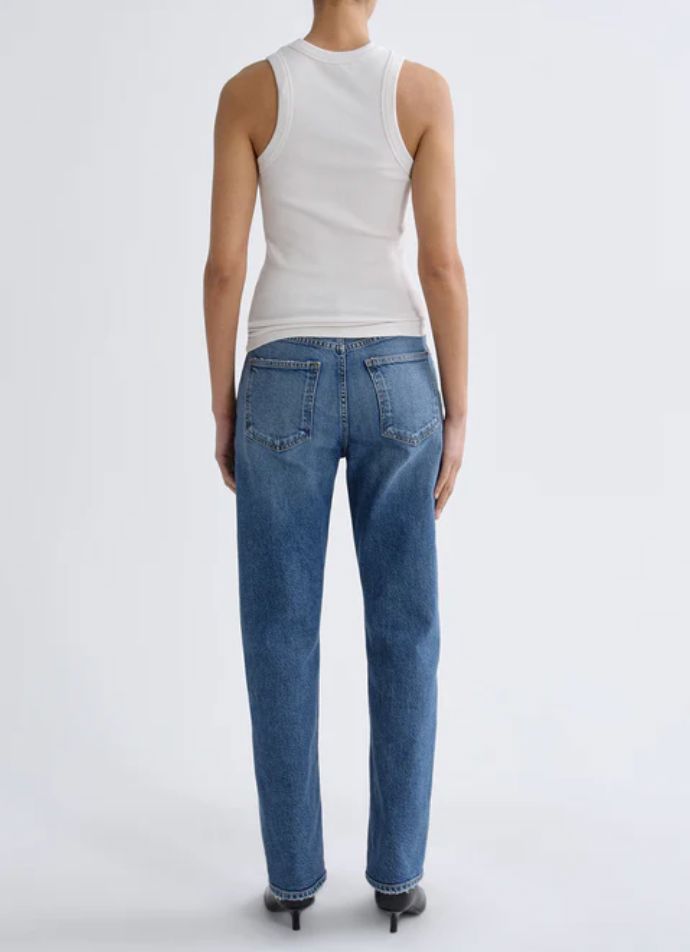 Lana Jeans In Waive-Denim-Uniquities