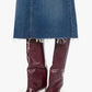 Circle Midi Fray-Bottoms-Uniquities