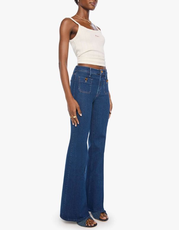 Patch Pocket Doozy-Denim-Uniquities