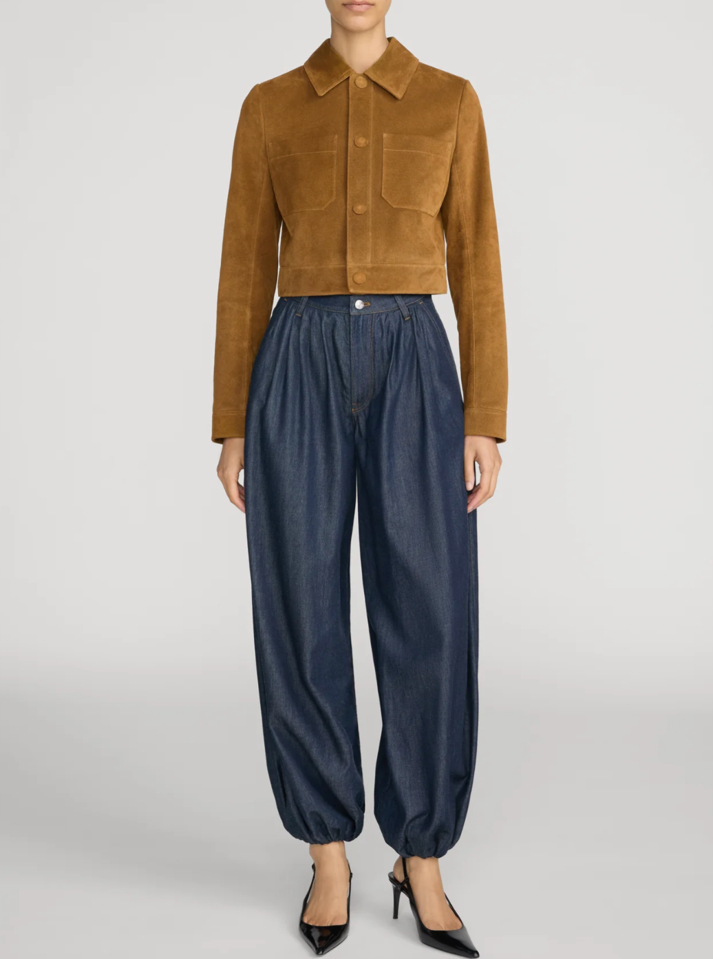Denim Balloon Pant