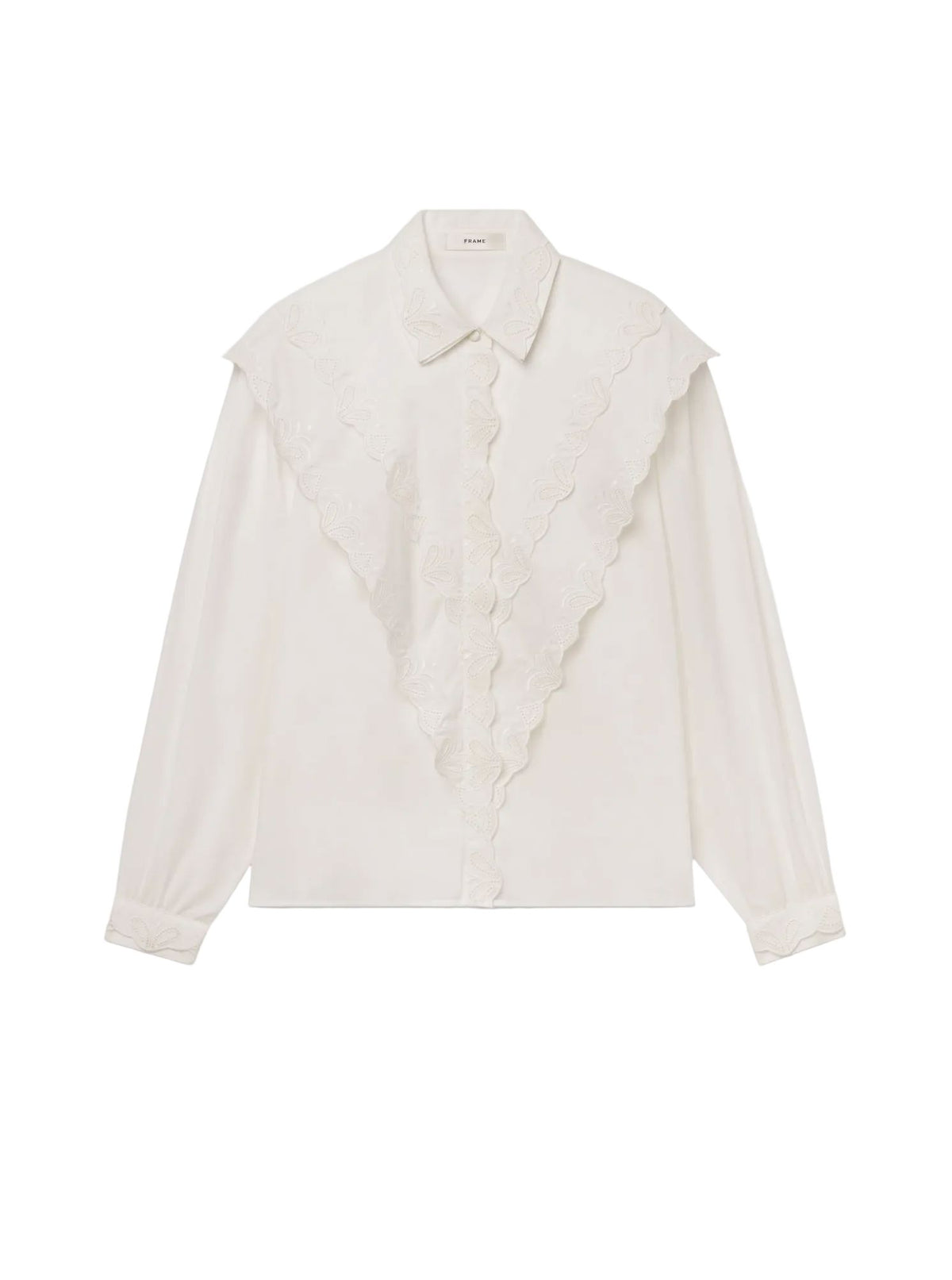 Poplin Equestrian Shirt-Tops/Blouses-Uniquities