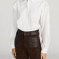Poplin Equestrian Shirt-Tops/Blouses-Uniquities