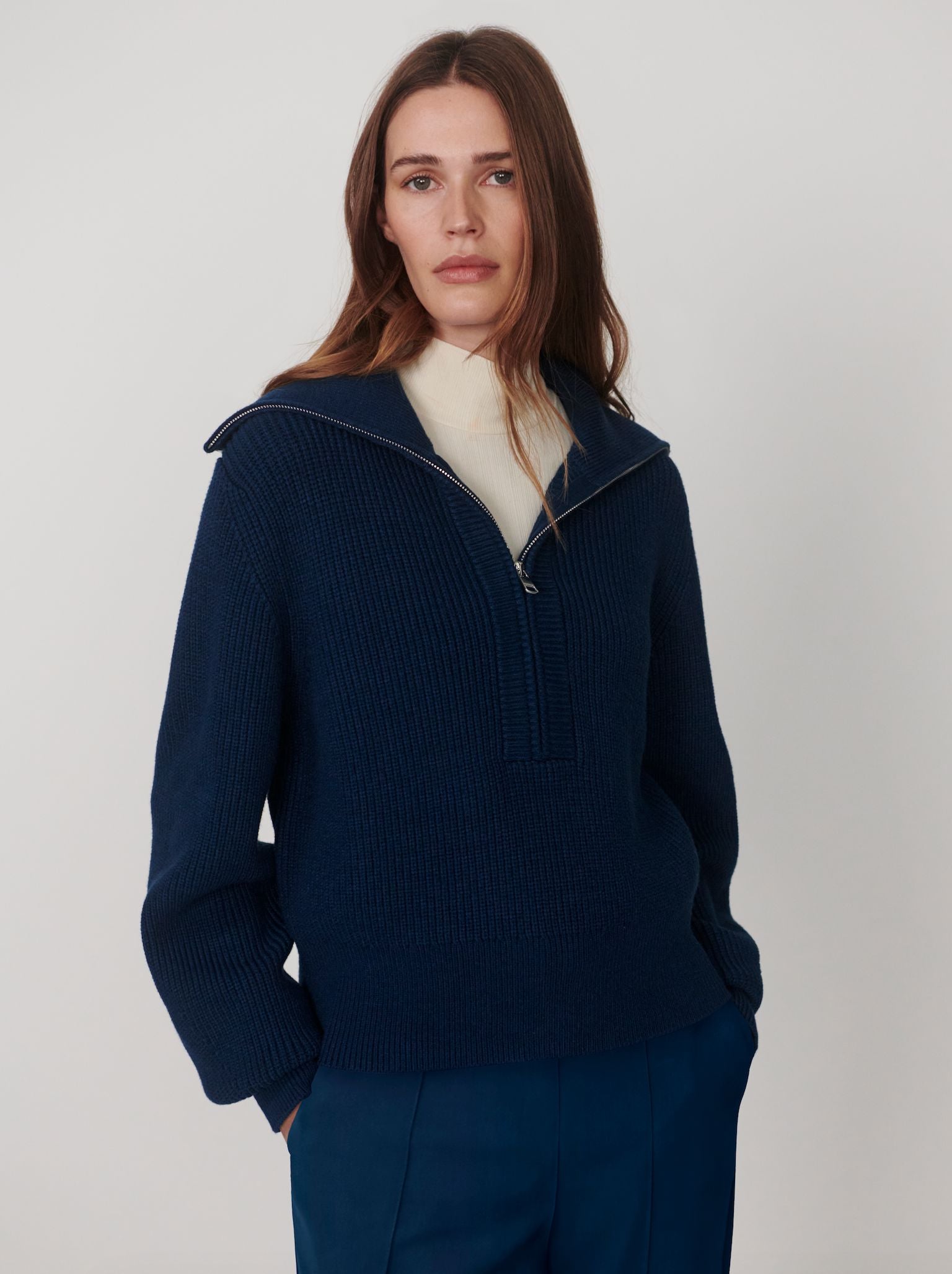 Maura Half Zip Knit Sweater Sweaters Varley 