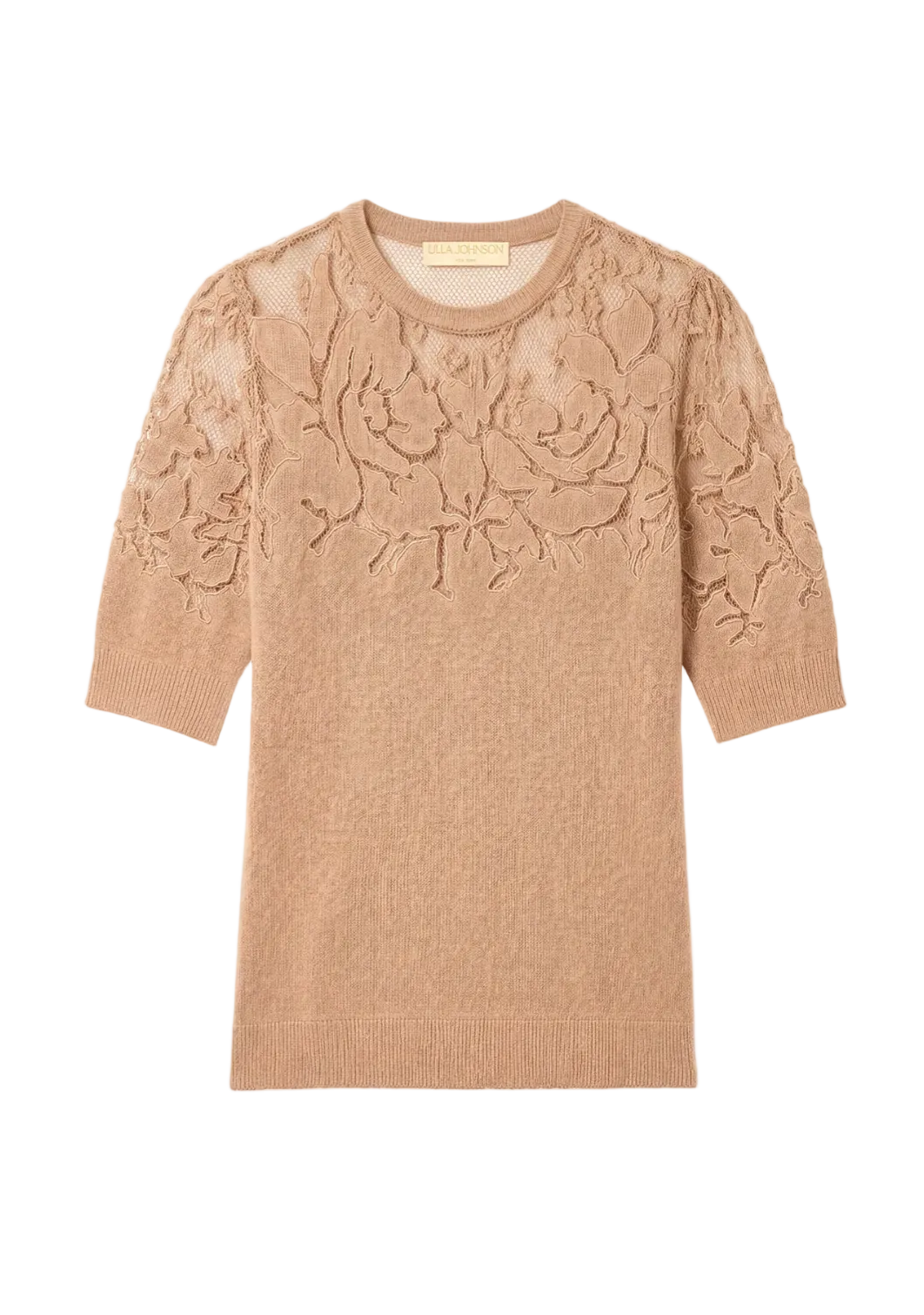 Ella Short Sleeve Lace Top