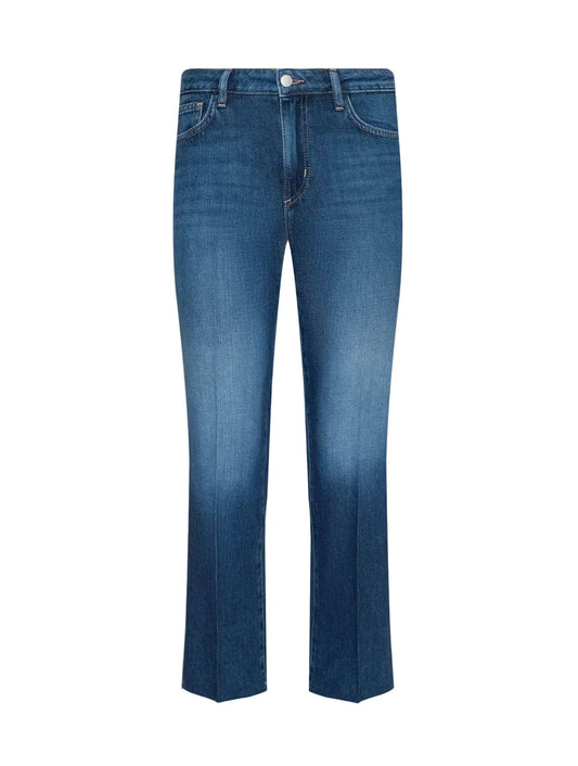 Wanda High Rise Crop Wide Leg-Denim-Uniquities