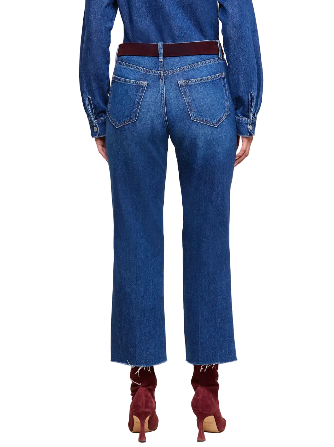 Wanda High Rise Crop Wide Leg