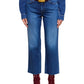 Wanda High Rise Crop Wide Leg-Denim-Uniquities