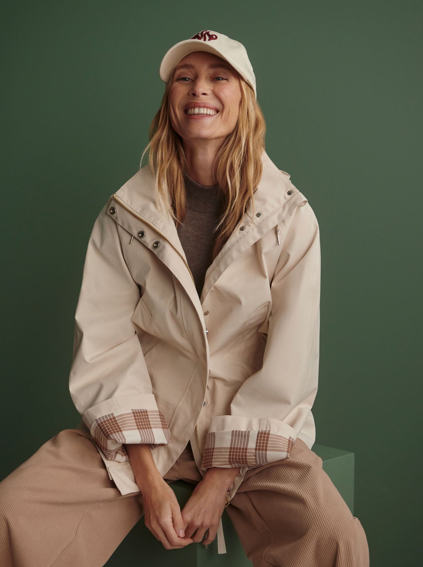 Etta Short Rain Jacket by Varley - Image 1