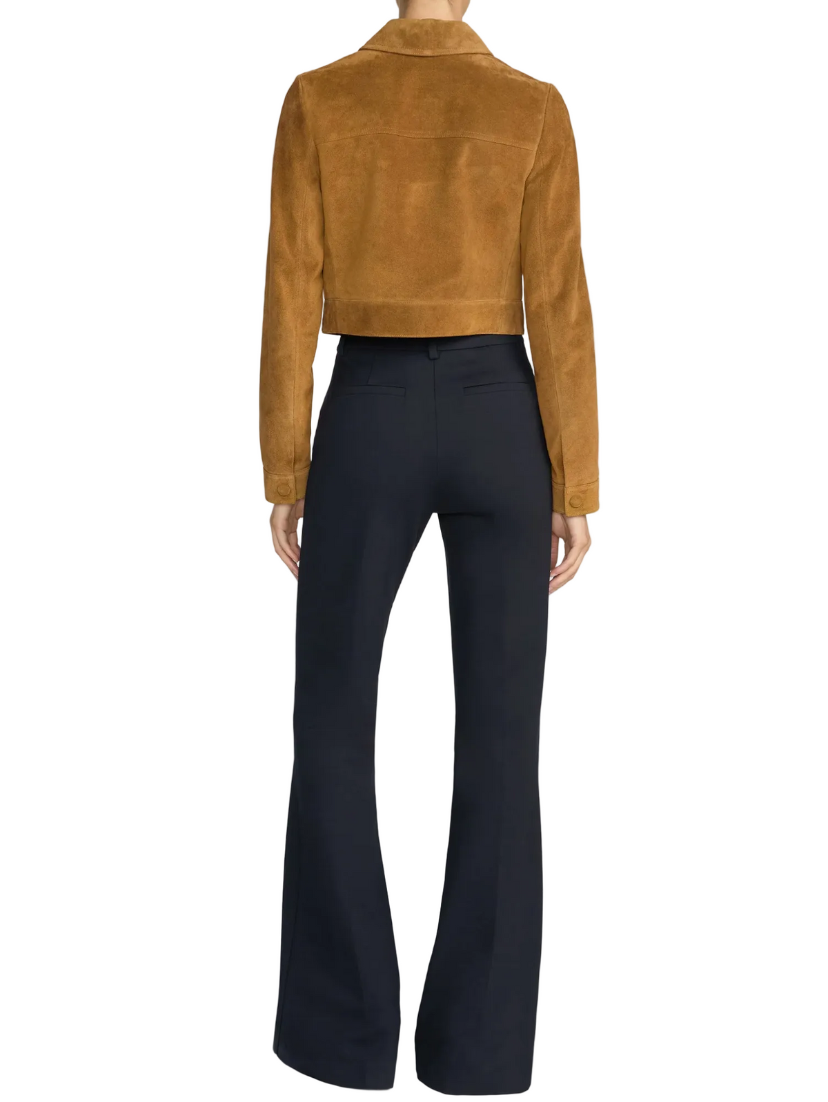Flare Trouser Shrunken Pocket