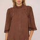 Fiona Short Sleeve Top-Tops/Blouses-Uniquities