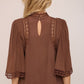 Fiona Short Sleeve Top-Tops/Blouses-Uniquities