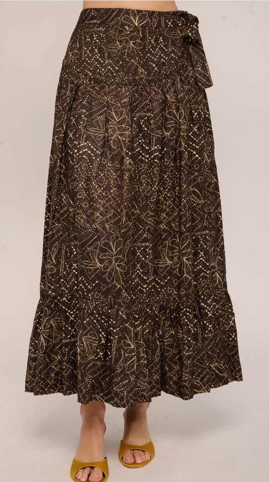 Belle Midi Skirt-Bottoms-Uniquities