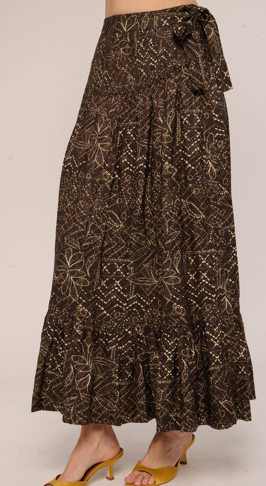Belle Midi Skirt-Bottoms-Uniquities