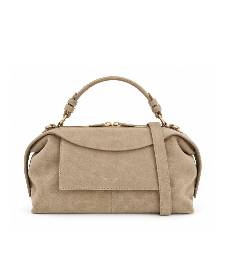Mica Small Bowler Suede-Accessories-Uniquities