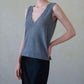 Colette V-Neck Lace Tank-Sweaters-Uniquities