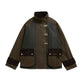 Hazelwood Wax Jacket-Jackets-Uniquities