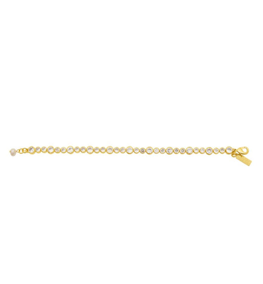 Deconstructed Tennis Brclt-Jewelry-Uniquities