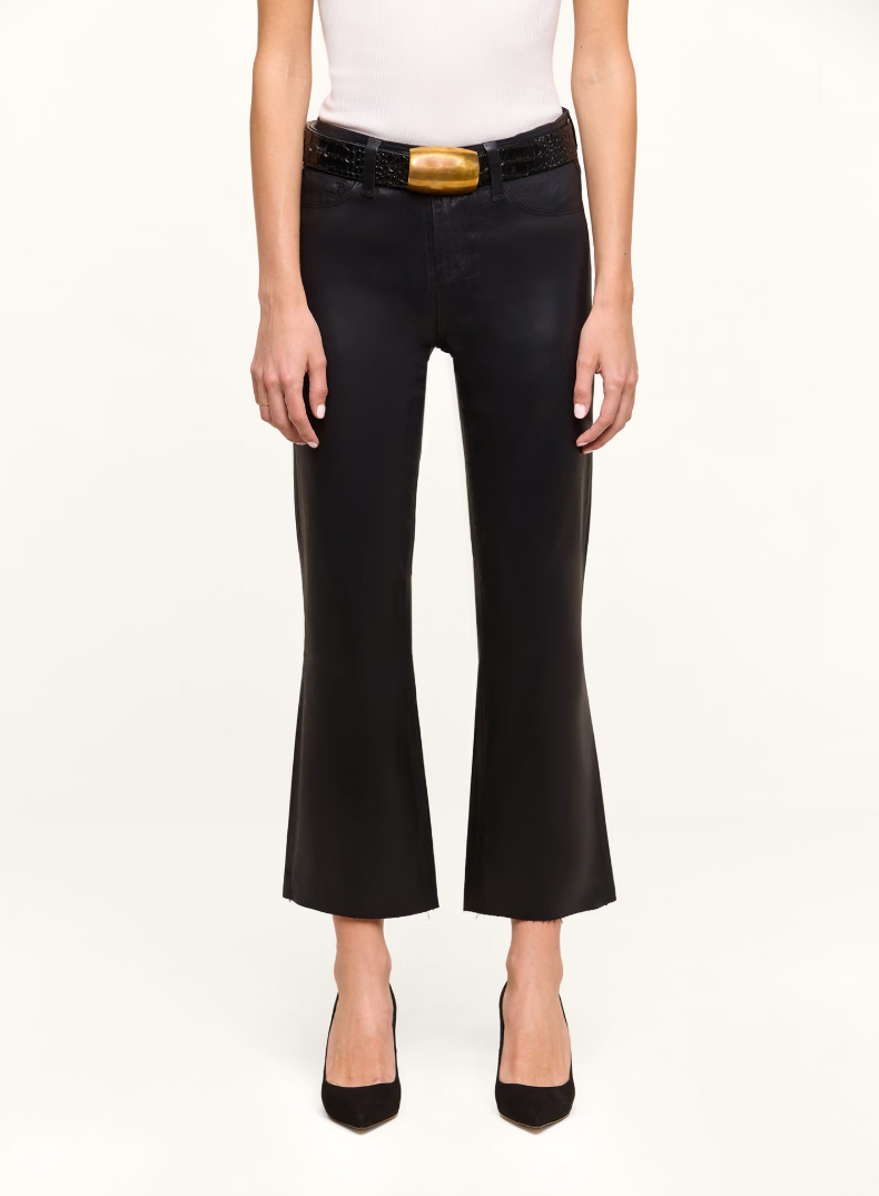 Petite Kendra High Rise Crop Flare