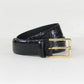 Crock Print Belt in Black-Accessories-Uniquities