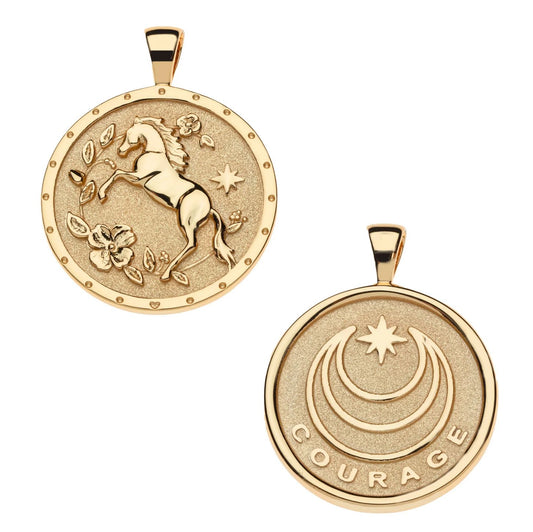 Year Of The Horse Coin Necklace by Jane Win - Image 2
