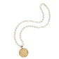 Love Pendant Coin Necklace by Jane Win - Image 1
