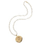 Hope Pendant Coin Necklace by Jane Win - Image 1