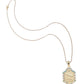 Strong Shield Pendant Necklace by Jane Win - Image 1