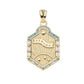 Strong Shield Pendant Necklace by Jane Win - Image 2