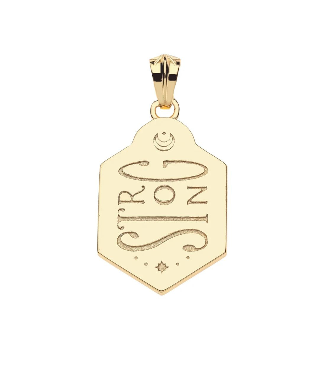 Strong Shield Pendant Necklace by Jane Win - Image 3