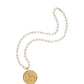 Protect Pendant Coin Necklace by Jane Win - Image 1