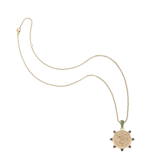 Protect Petite Coin Necklace by Jane Win - Image 1