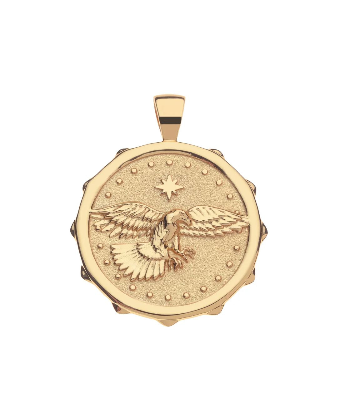 Protect Eagle Coin Necklace by Jane Win - Image 2