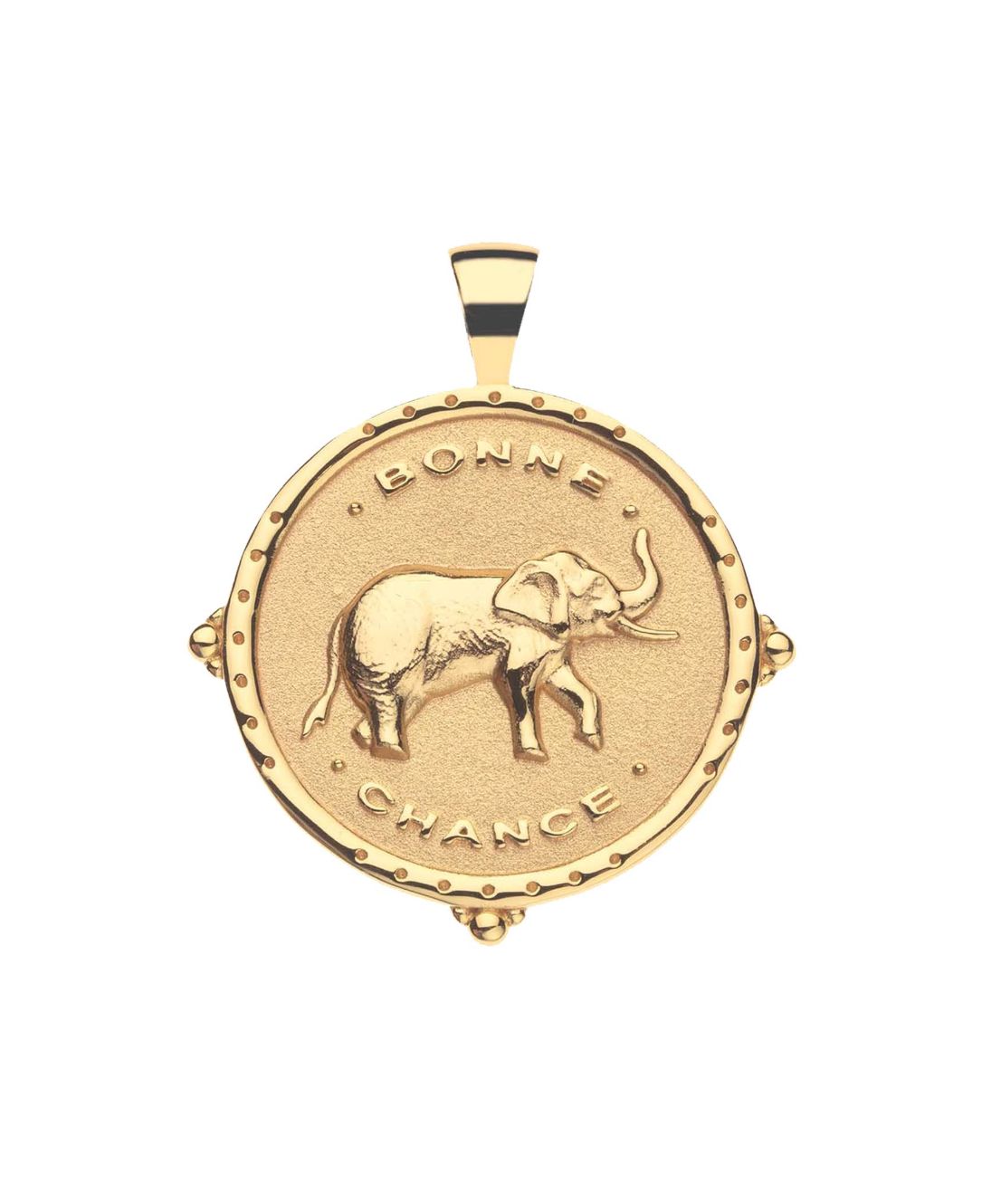 Lucky Pendant Coin Necklace by Jane Win - Image 2