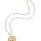 Lucky Pendant Coin Necklace by Jane Win - Image 1