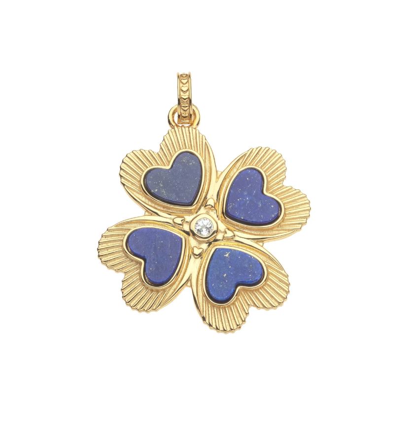 Lucky In Love Lapis Necklace-Jewelry-Uniquities