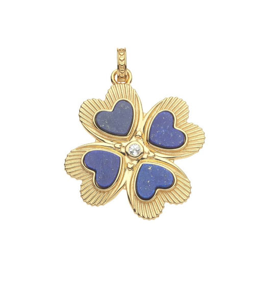 Lucky In Love Lapis Necklace by Jane Win - Image 2