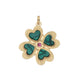 Lucky In Love Malachite Necklace by Jane Win - Image 1
