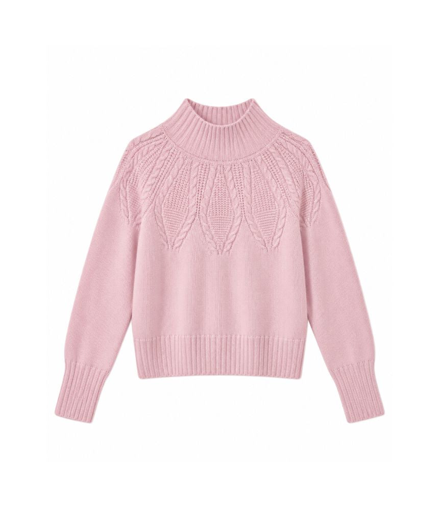 6-ply Mockneck Sweater-Sweaters-Uniquities