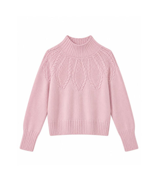 6-ply Mockneck Sweater-Sweaters-Uniquities