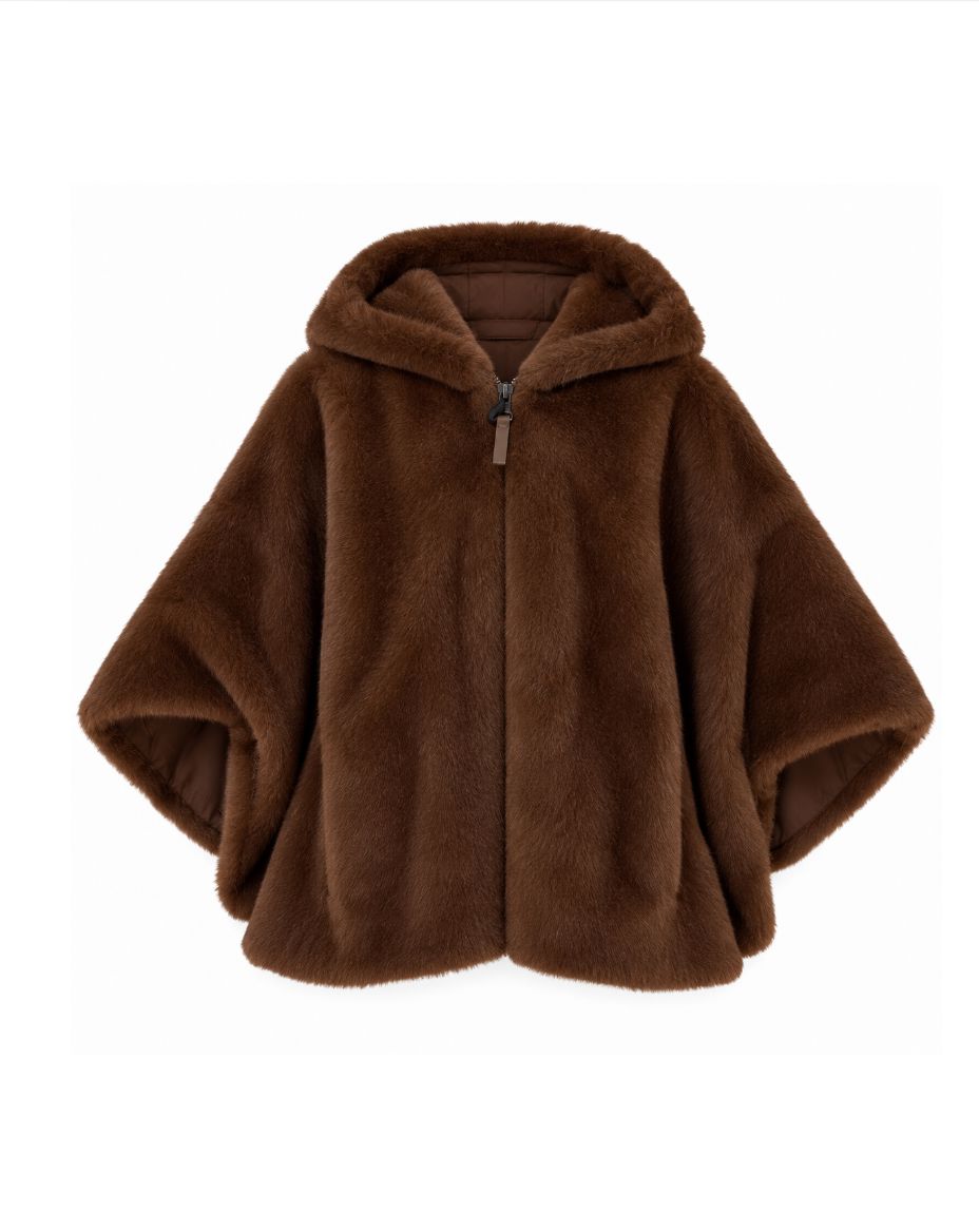Faux Fur Cape by Lou Andrea - Image 1