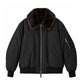 Faux Mink Bomber Jacket by Lou Andrea - Image 1