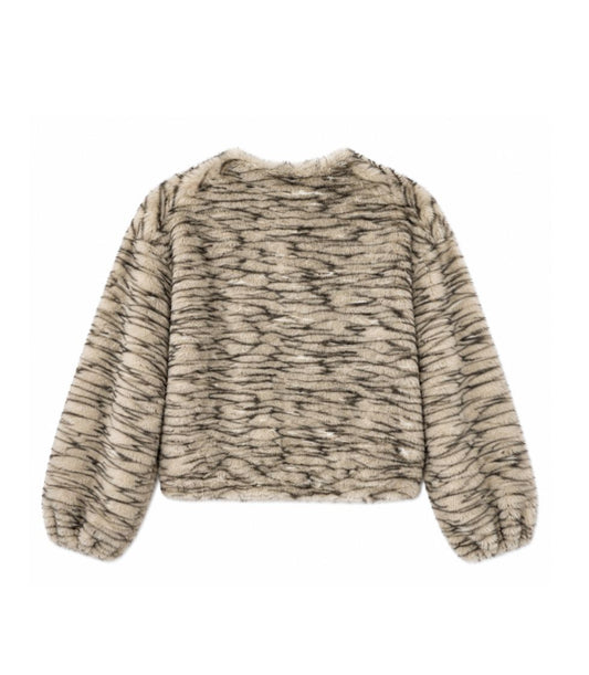 Mia Faux Fur Bomber-Jackets-Uniquities