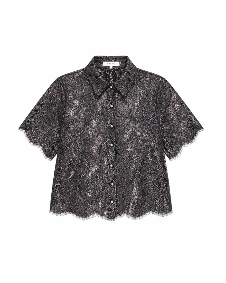 Foil Lace Shirt