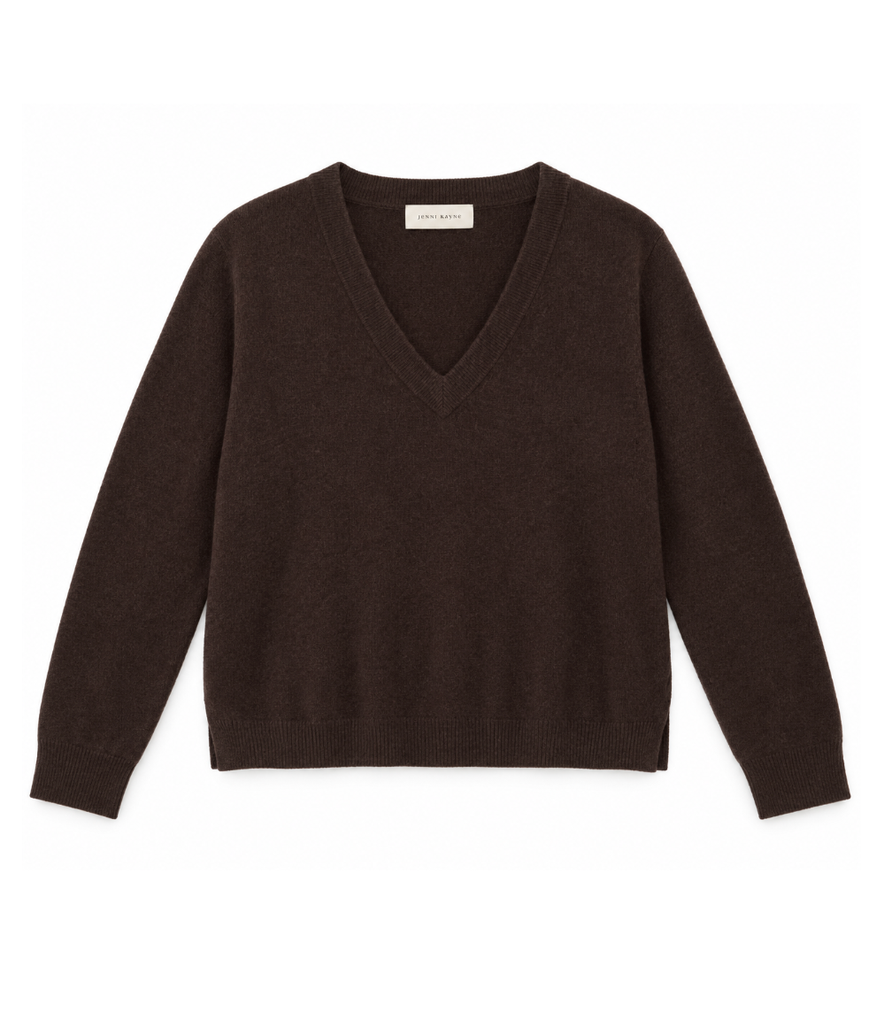 Flynn Cashmere V Neck