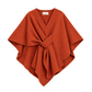 Knit Wrap in Burnt Orange-Accessories-Uniquities