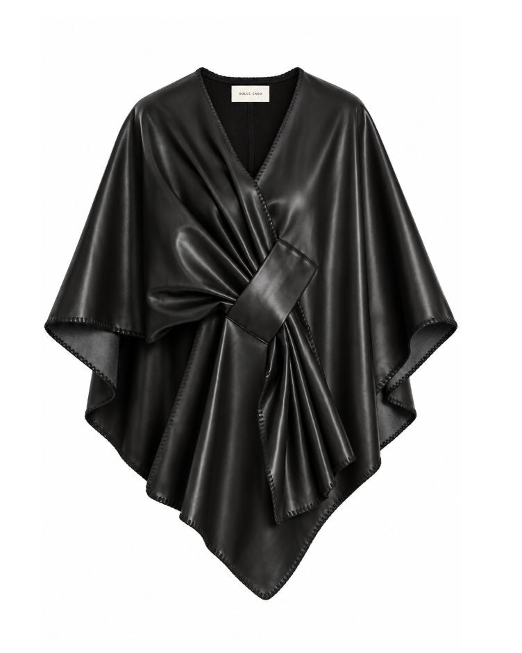 Faux Leather Whipstitch Wrap by Dolce Cabo - Image 1