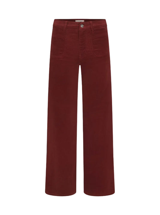 Le Slim Palazzo Modernist Cord-Bottoms-Uniquities
